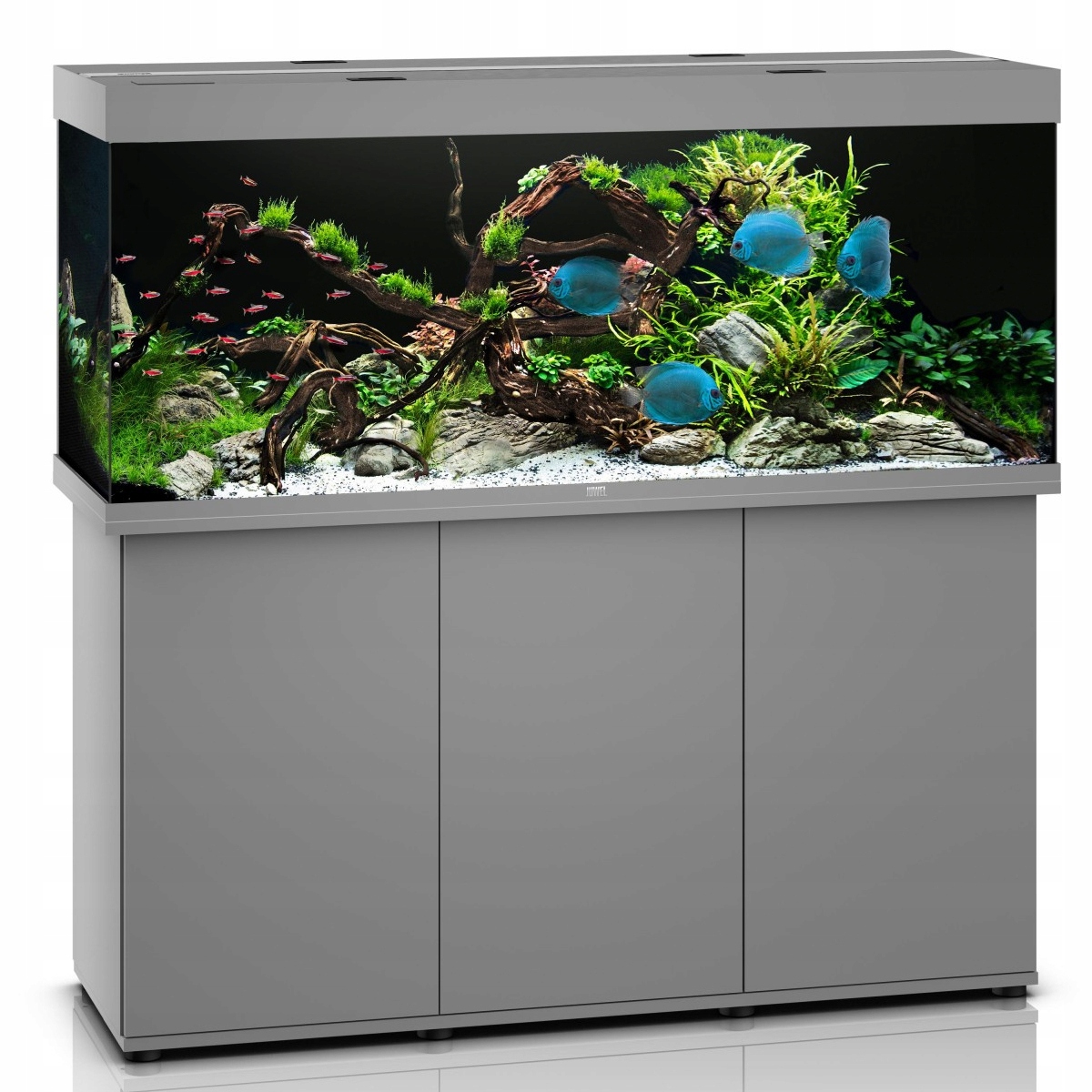 Juwel komplet Rio 450 2xLED zestaw szary+ szafka