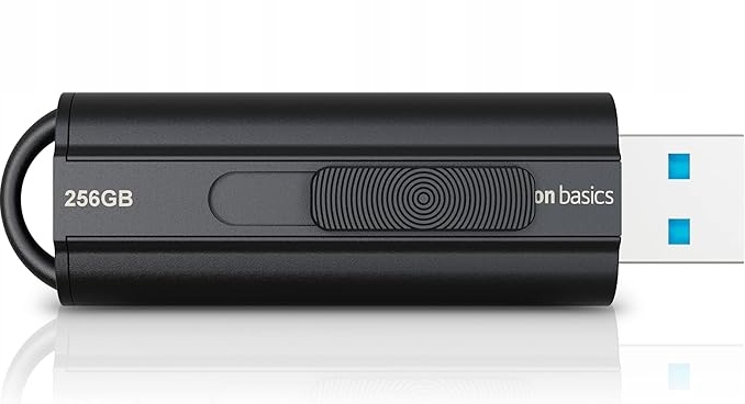Pendrive 256GB Pamięć Usb Amazon Basics Usb 3.1 Czarny nowy