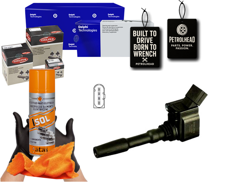 Zapalovací Cívka Audi A1 A3 A4 A4 Allroad A5 A6 A6 #Petrolhead Pro+ Kit4