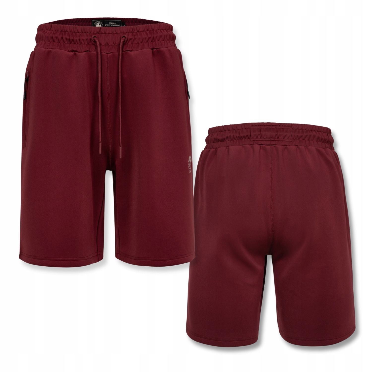 Pánské teplákové šortky Pitbull Oldschool San Diego Ca s kapsami na zip M