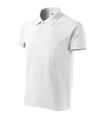 Cotton Heavy koszulka polo męska biały M,2150014