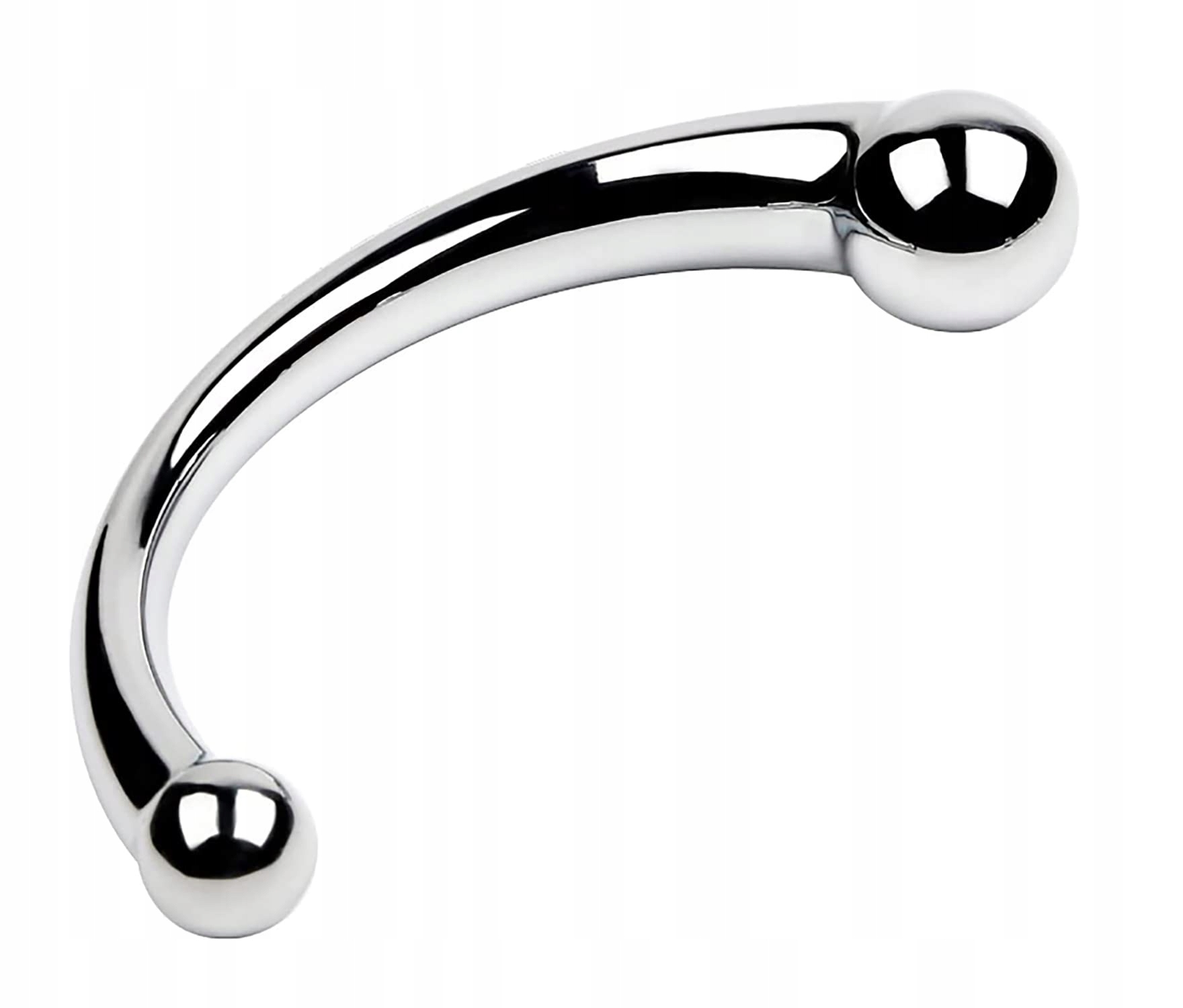 SELGURFOS Stalowy Hak Analny Z Kulami Rozmiar L Srebrny