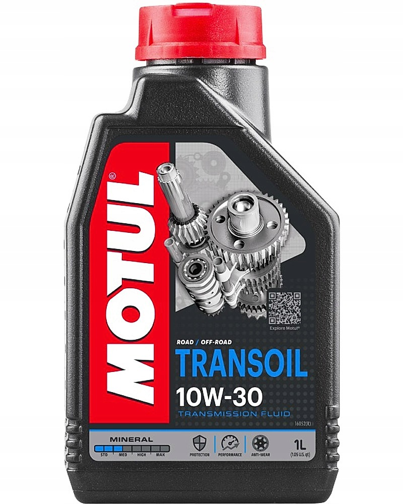 105894 Olej Motul 10W30 1L Transoil Mineralny Przekładniowy Motocykle