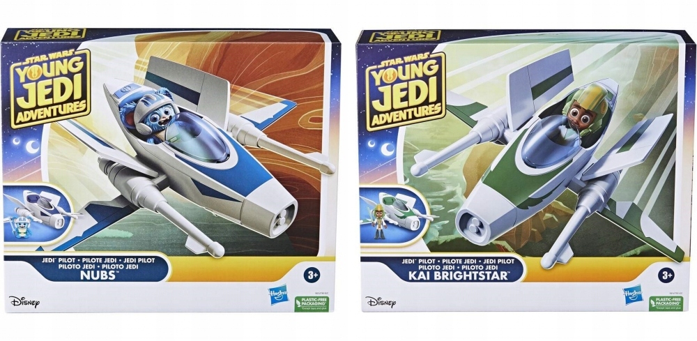 SW FIGURKA ZE STATKIEM MLOD JEDI MIX F7981 W3