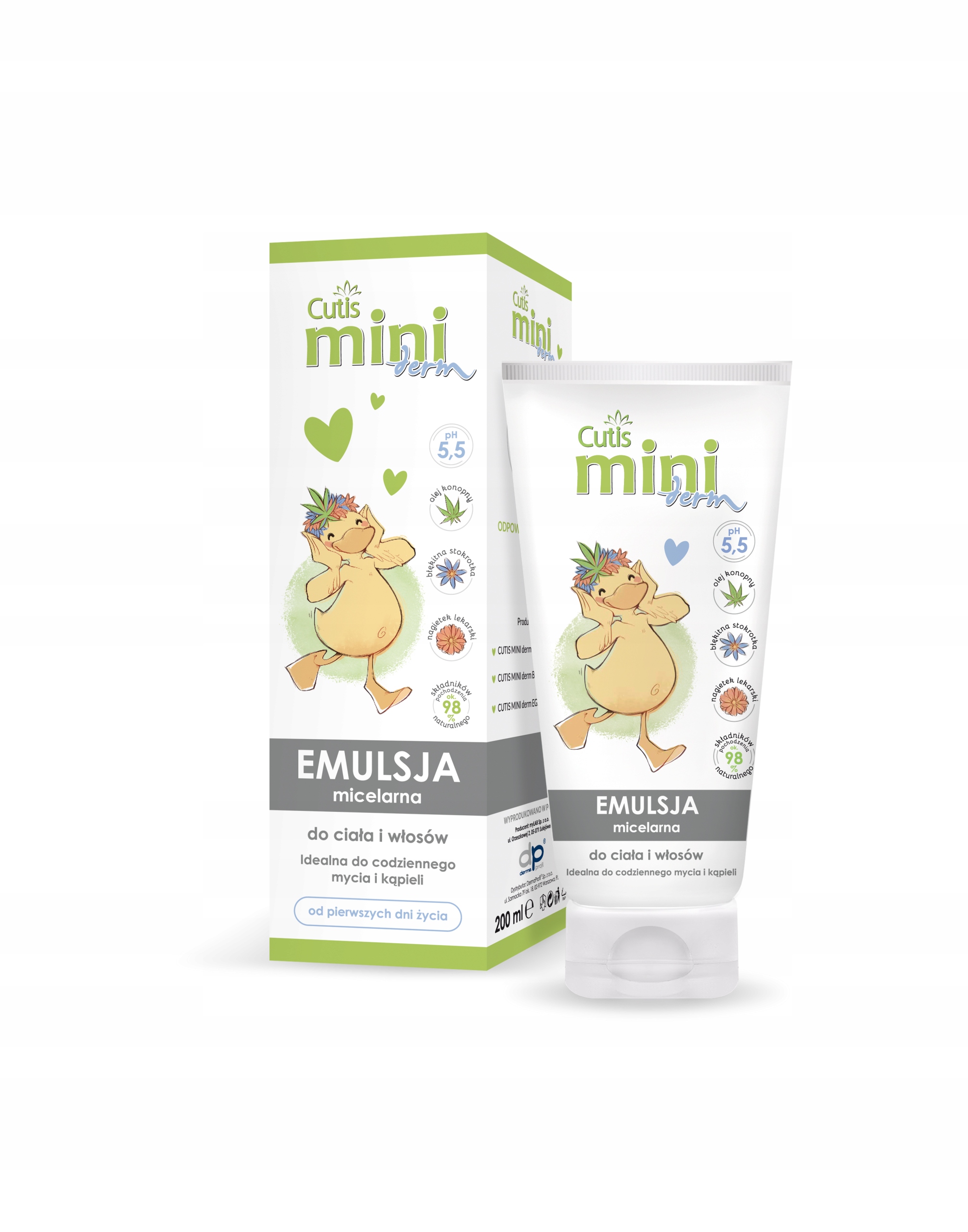 

Cutis Mini derm Emulsja micelarna 200 ml