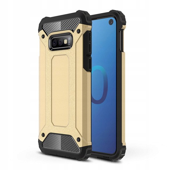 

Hybrid Armor etui do Samsung Galaxy S10e złoty