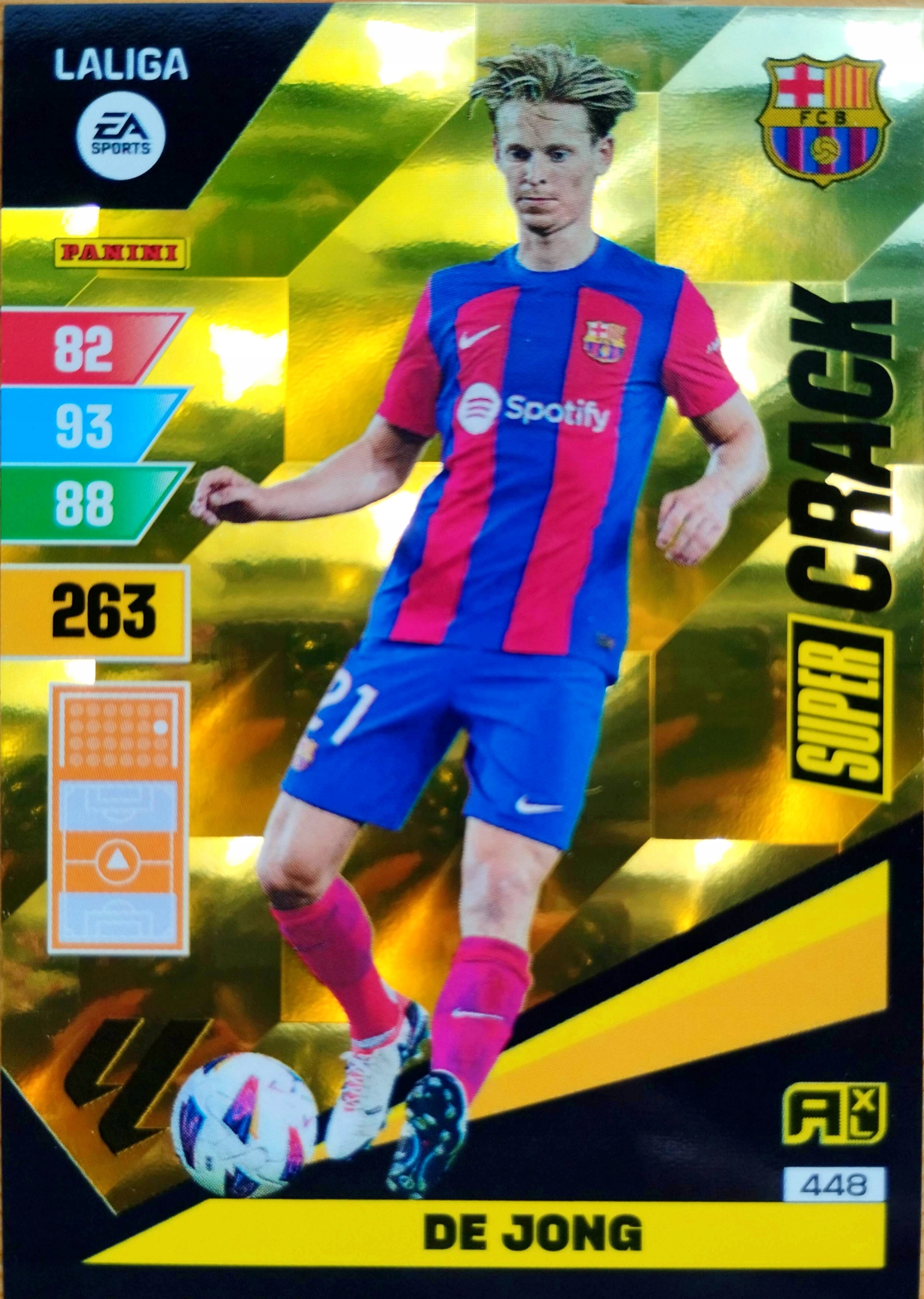 La Liga 2023-24 2024 Crack 448 De Jong Barcelona