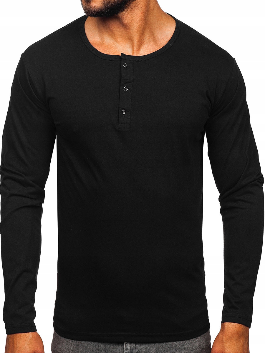 

Longsleeve Męski Koszulka Czarna 1114 Rozmiar_m