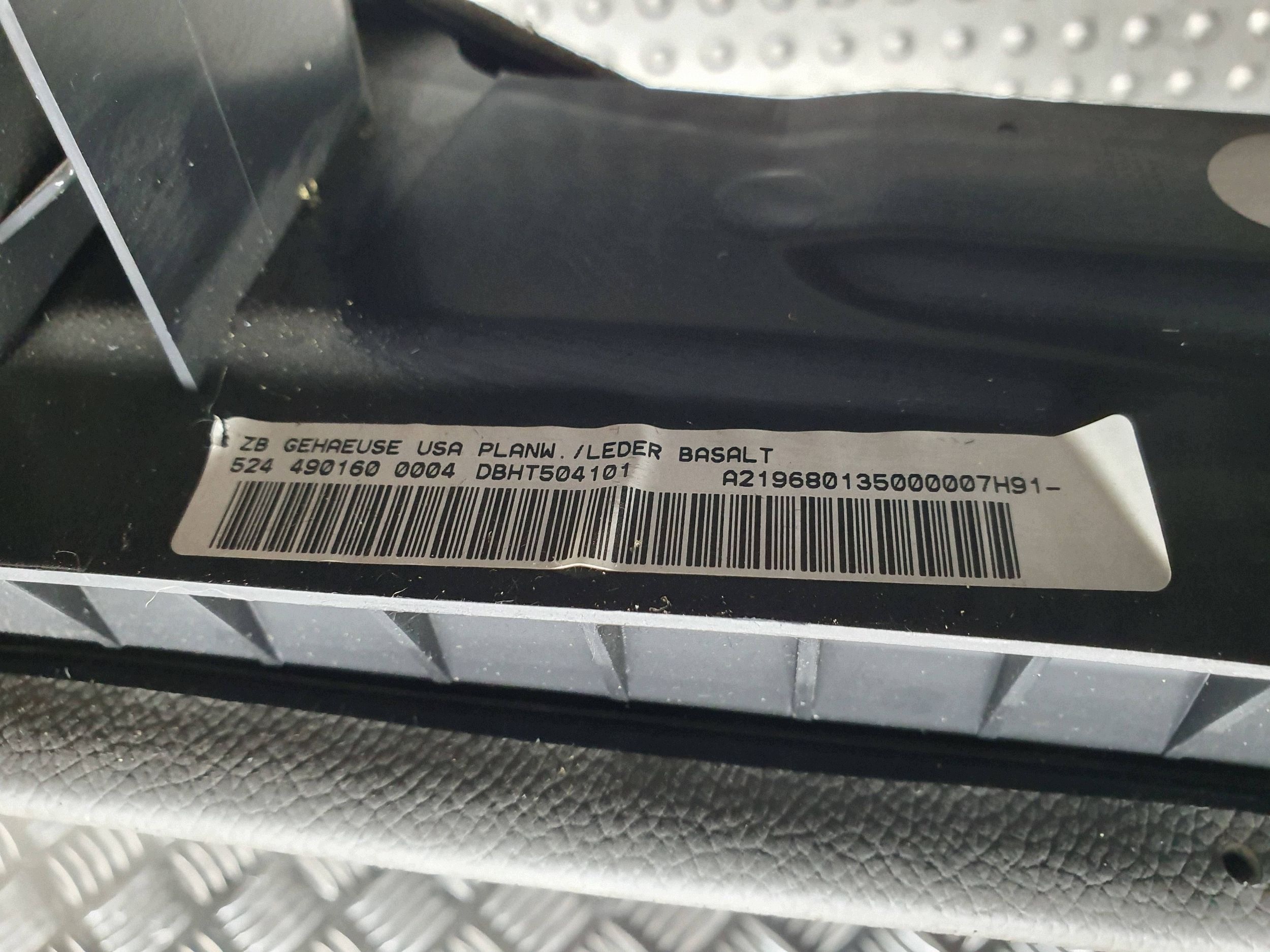 TUNEL central armrest A21986801350 MERCEDES CLS W219