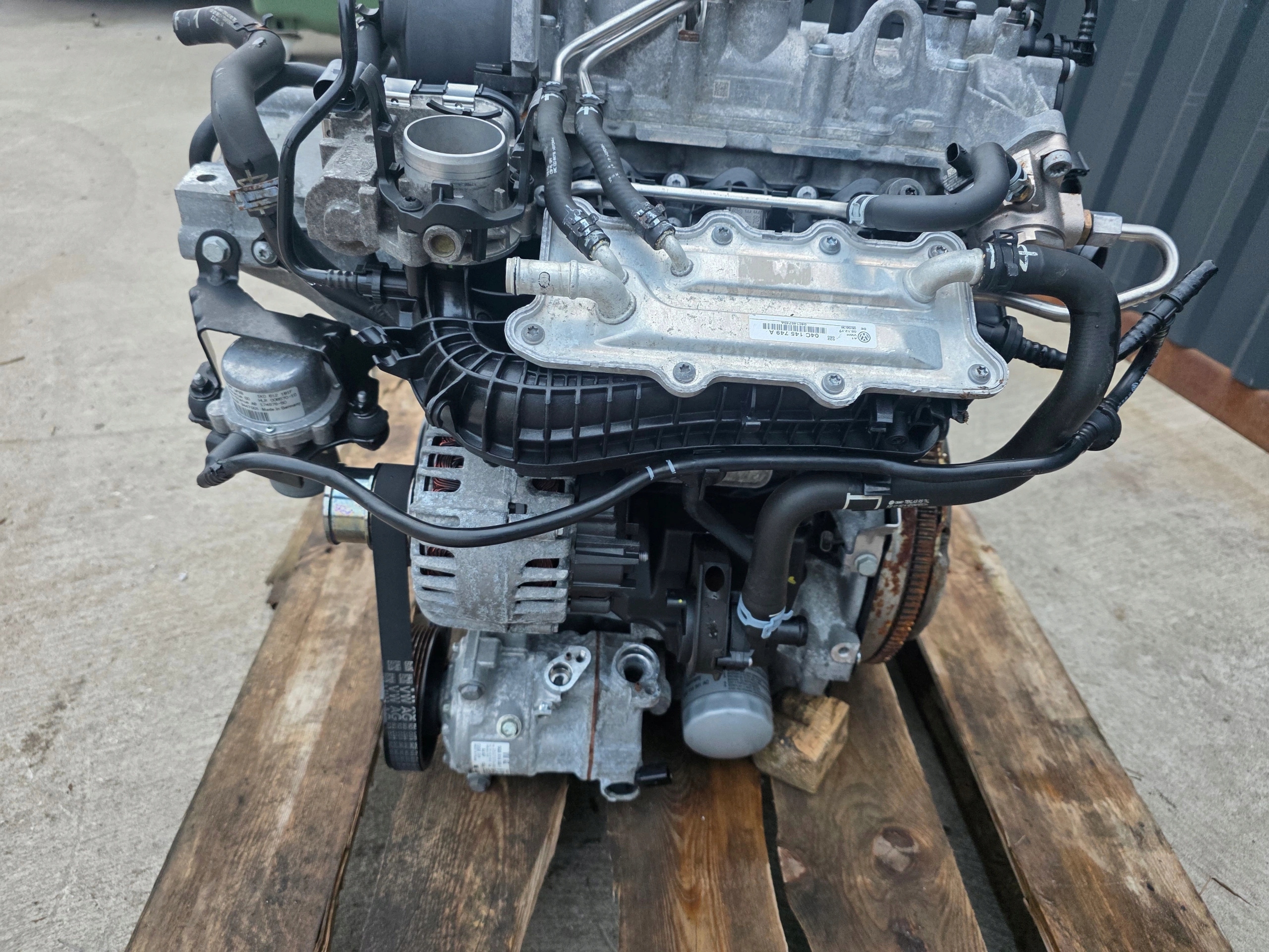 engine complete AUDI VW SEAT SKODA 1.0 TFSI CHZ 73405 KM original !!!