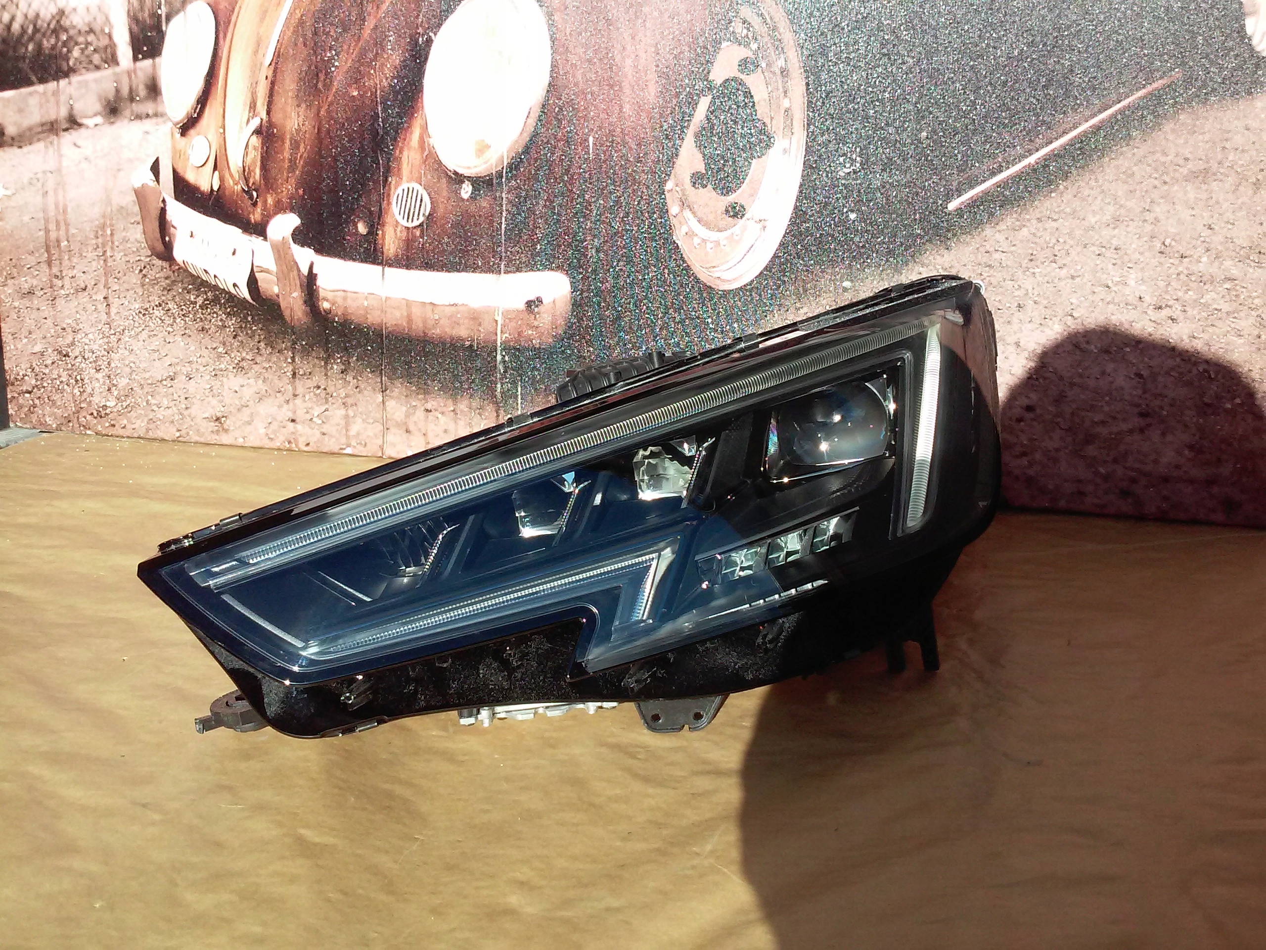 AUDI A4 S4 RS4 FULL LED CZARNA 8W0941035C LAMPA