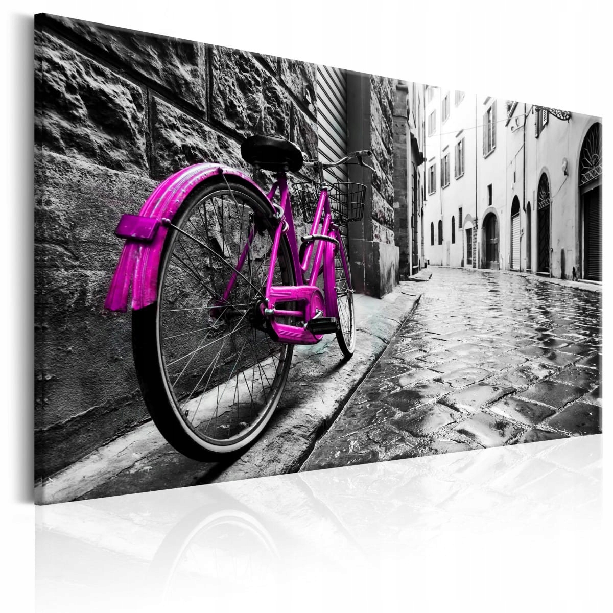 

Obraz - Vintage Pink Bike - 120X80