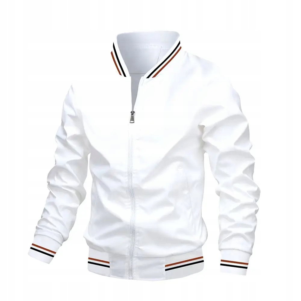 Spring Jacket Men Black Fashion Outwears Clothing