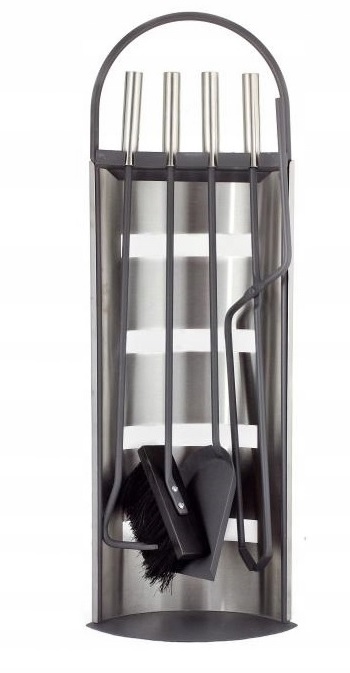 ZESTAW DO KOMINKA KOMINKOWY NIERDZEWNY 5 części