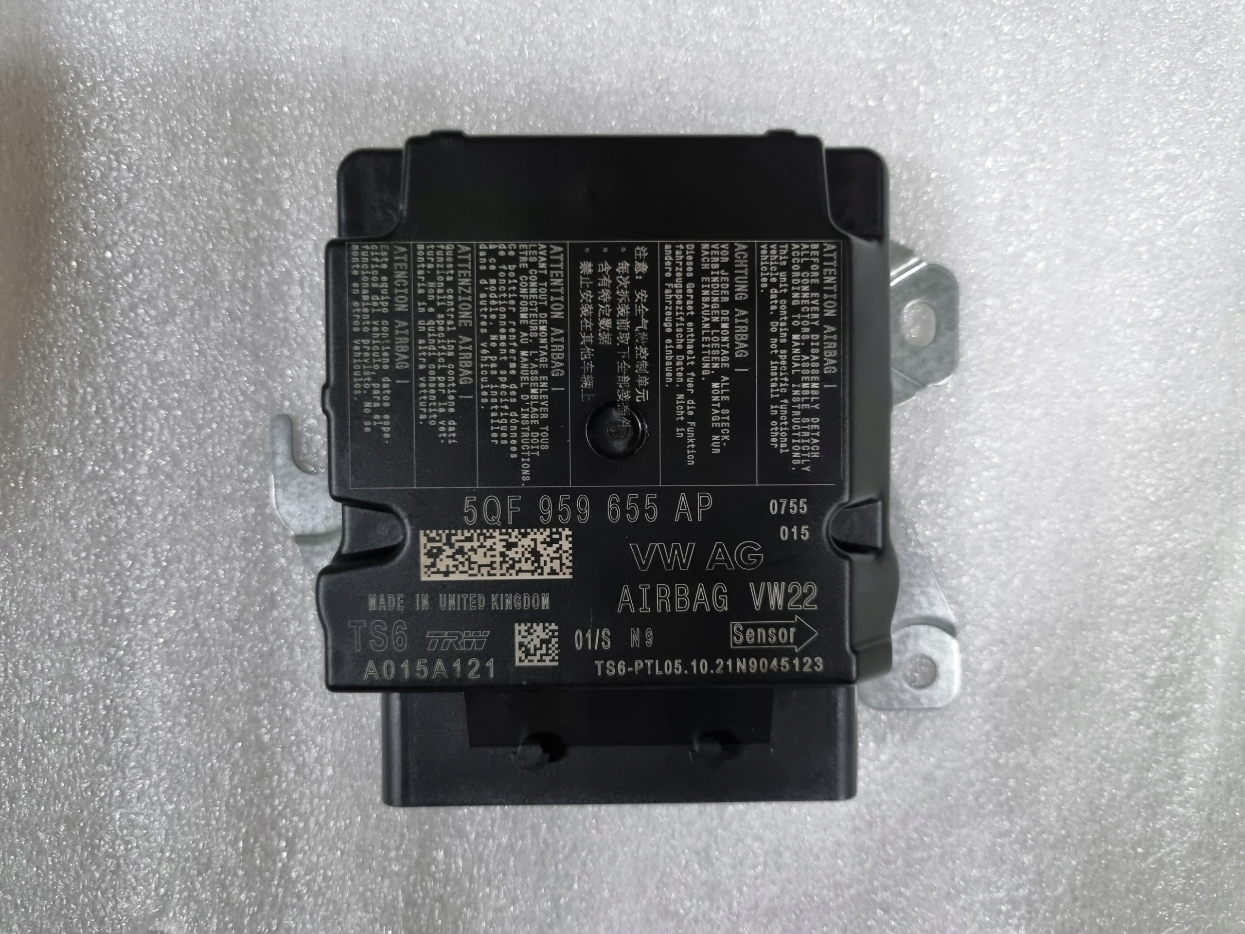 VW Skoda Moduł Sensor Airbag 5QF959655AP NOWY