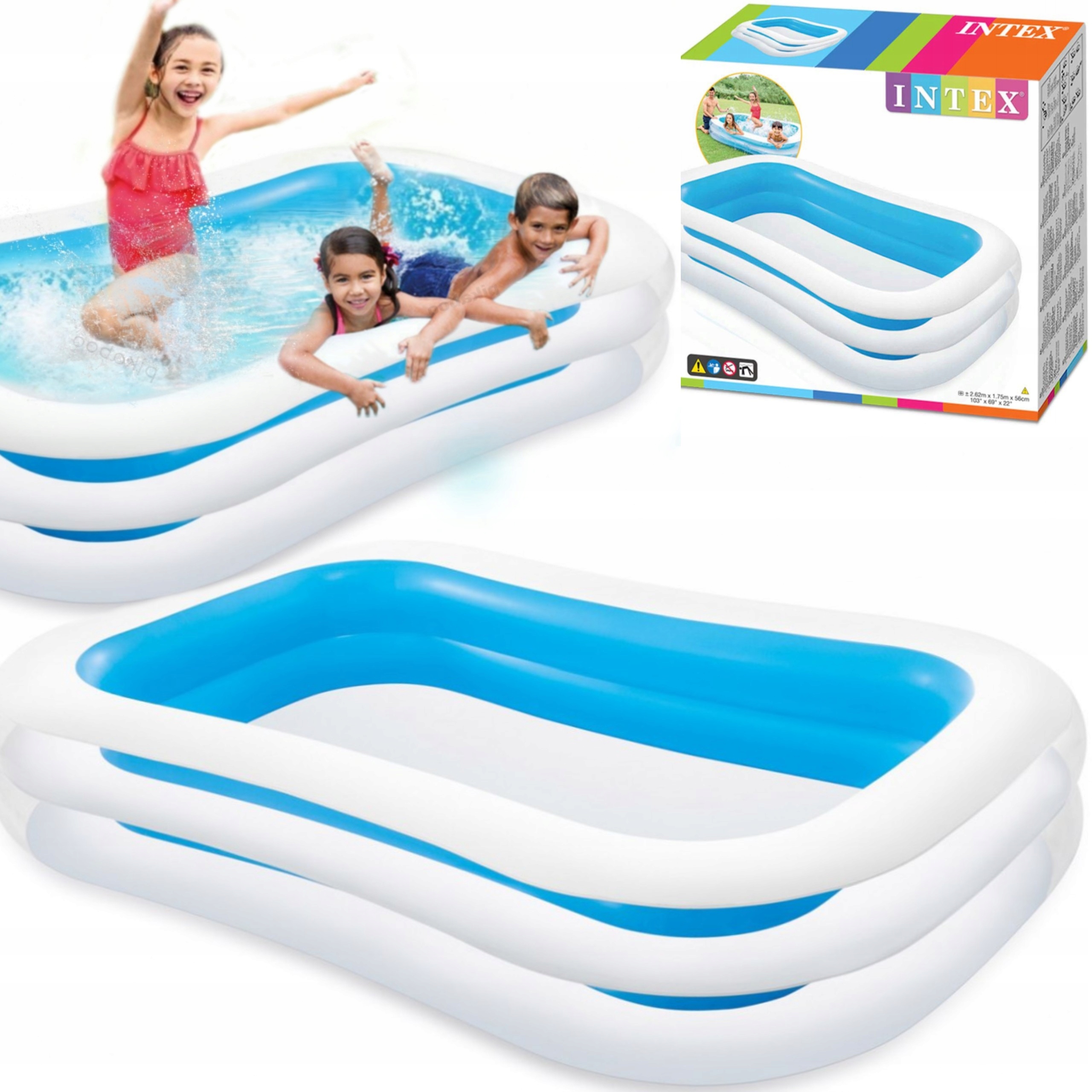 

Duży Basen Ogrodowy Dmuchany Brodzik Dla Dzieci