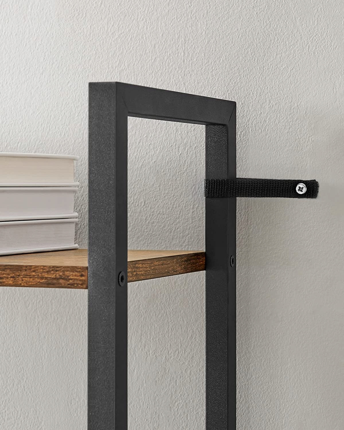 REGAŁ WIELOFUNKCYJNY PÓŁKA LOFT INDUSTRIAL 186 CM Drzwi brak