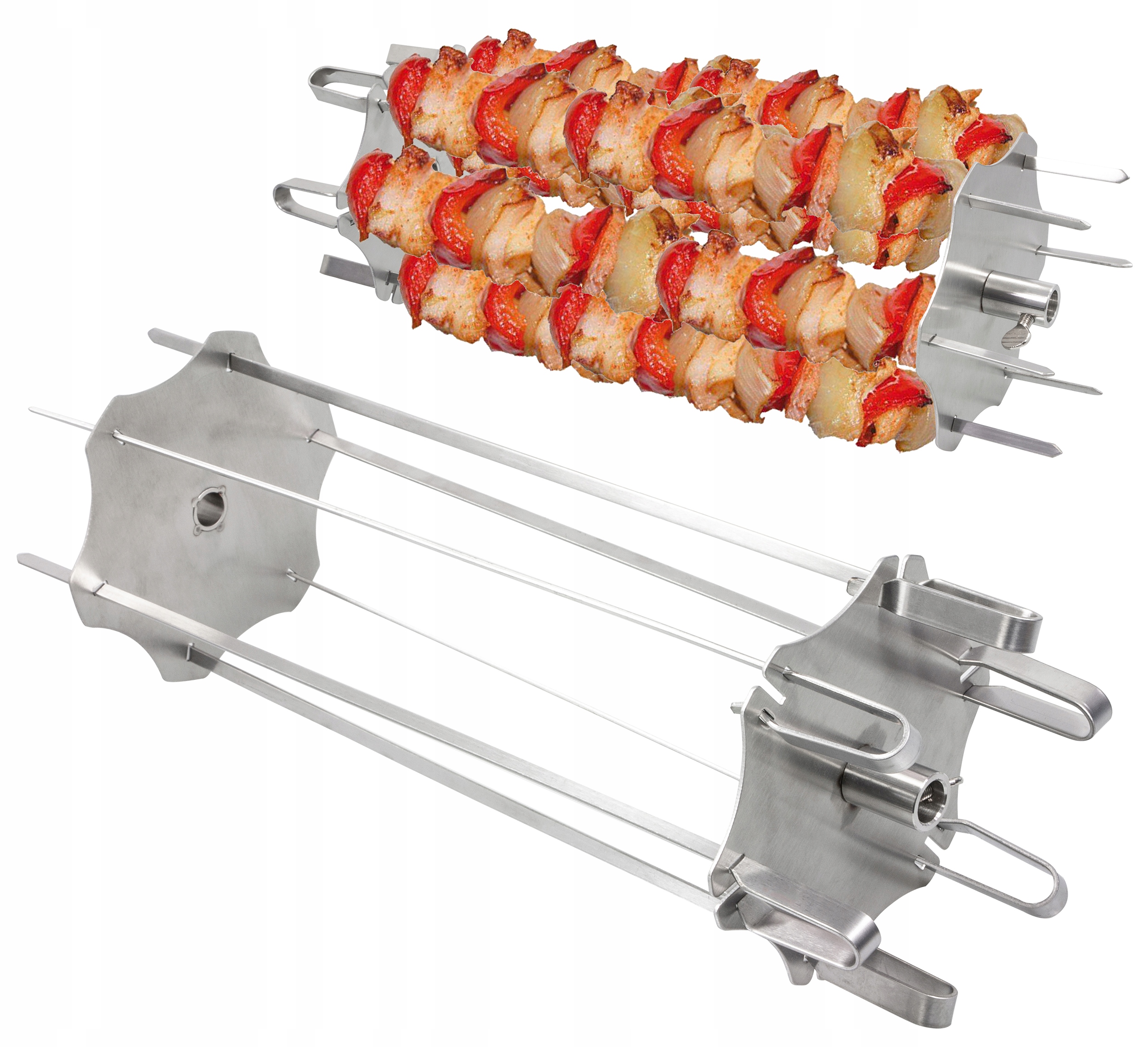

Grill Ruszt Szpikulce Na Szaszłyki Rożen 12 szt
