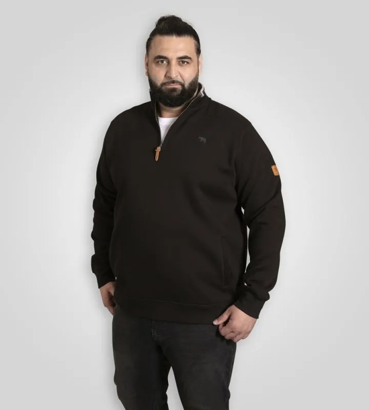 Pánská Mikina se stojáčkem černá, velikost L, Russel- D555