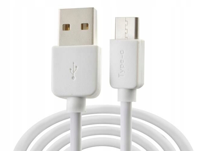 KABEL USB TYP-C PRZEWÓD SZYBKIE ŁADOWANIE + DANE Długość przewodu 1 m