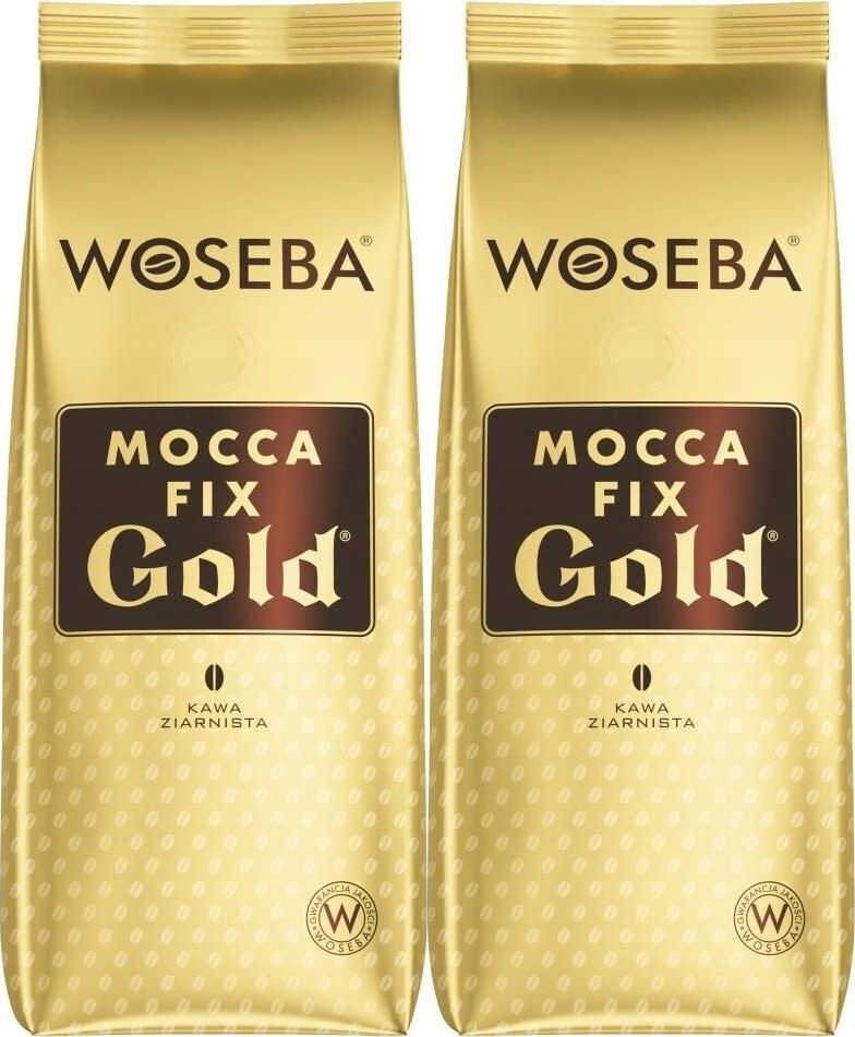 Woseba Mocca Fix Gold kawa ziarnista 500g x 2