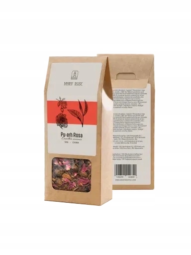 Levně Mary Rose Čaj Pu-erh Rosa 50 g