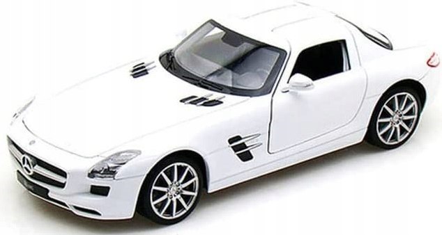 Mercedes Amg Sls auto model 24025 Welly 1:24