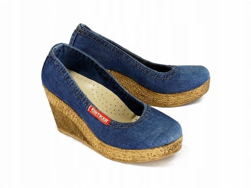 

Czółenka damskie Artiker Relaks 40C236 jeans r39