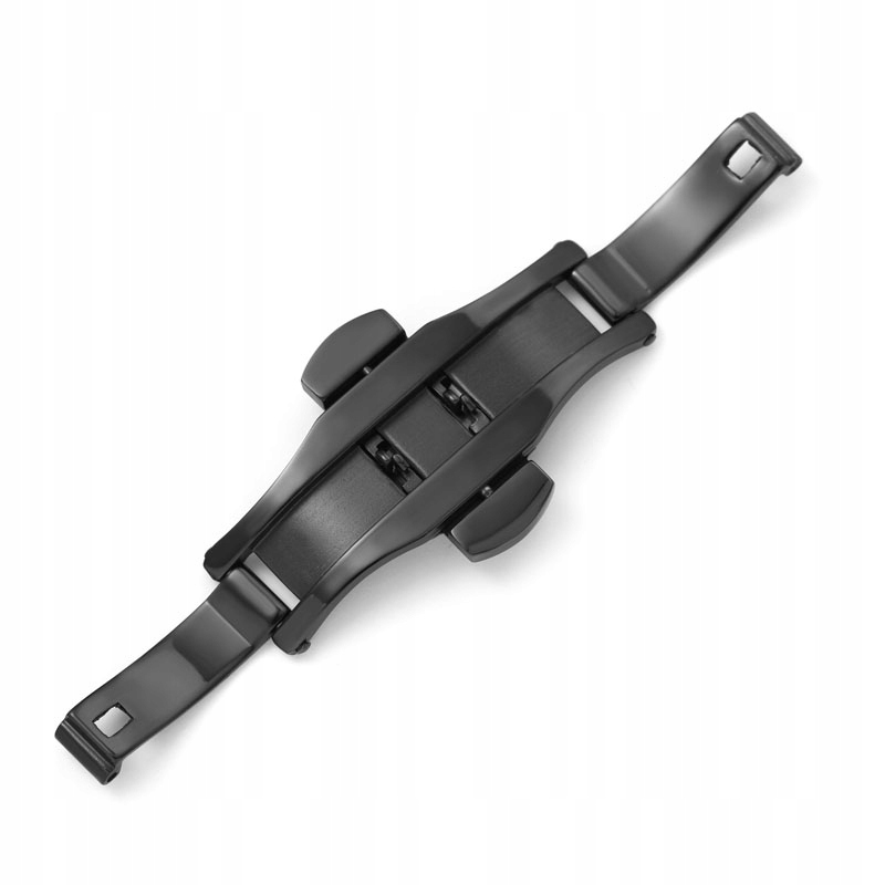 ZAPIĘCIE MOTYLKOWE 6*21 CZARNA.KLAMRA BRANSOLETY Stan opakowania oryginalne