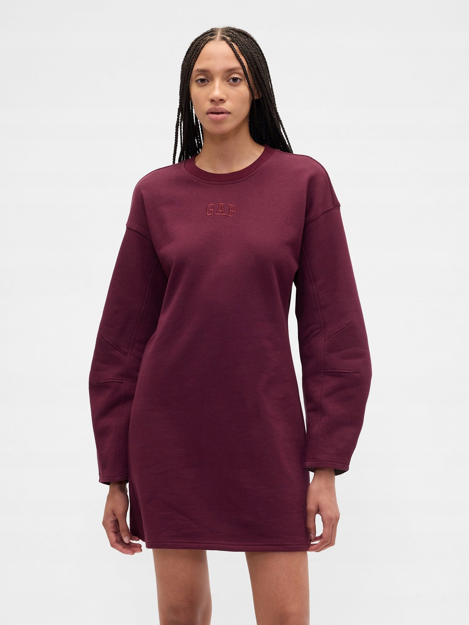 Gap Mikinové šaty Heavyweight