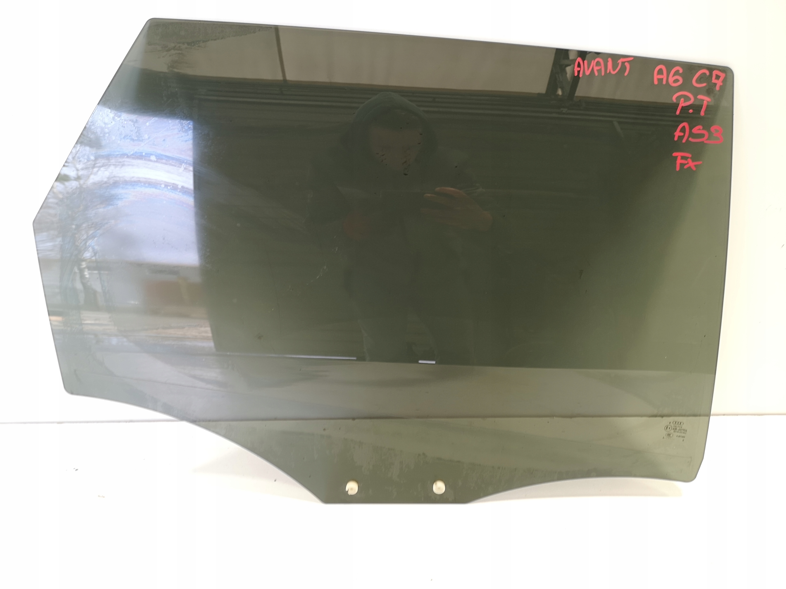 SZYBA DRZWI PRAWY TYL AUDI A6 C7 AVANT AS3 14r