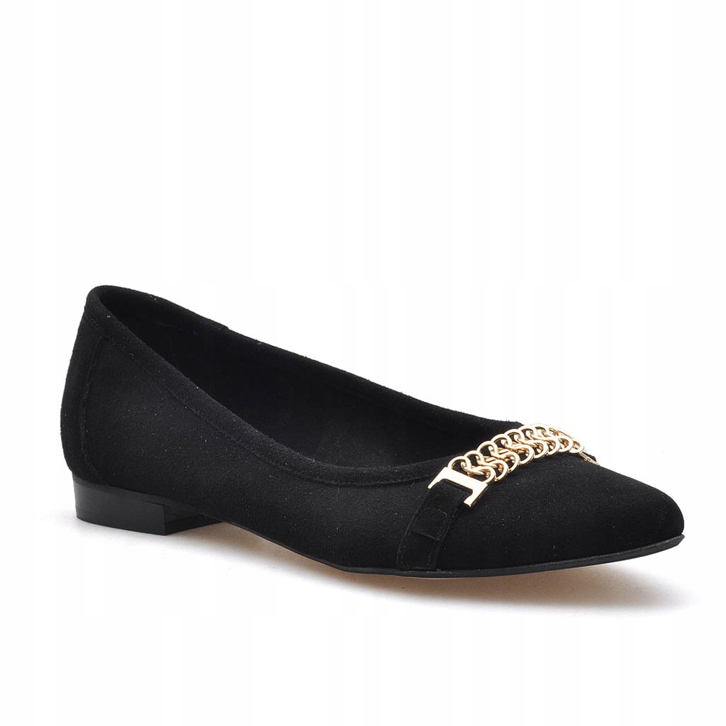 Lordsy Nicole 2466 Černý semiš 37