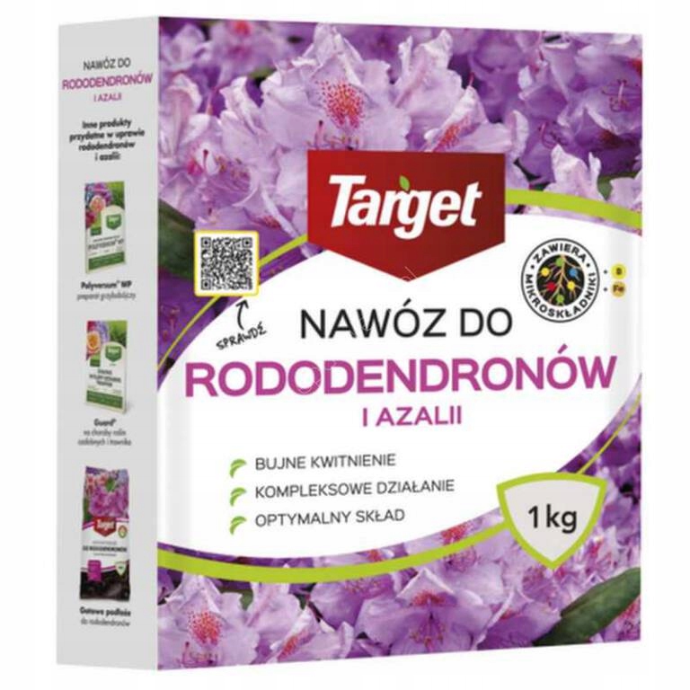 

Nawóz Target Rododendrony, azalie i magnolie 1kg