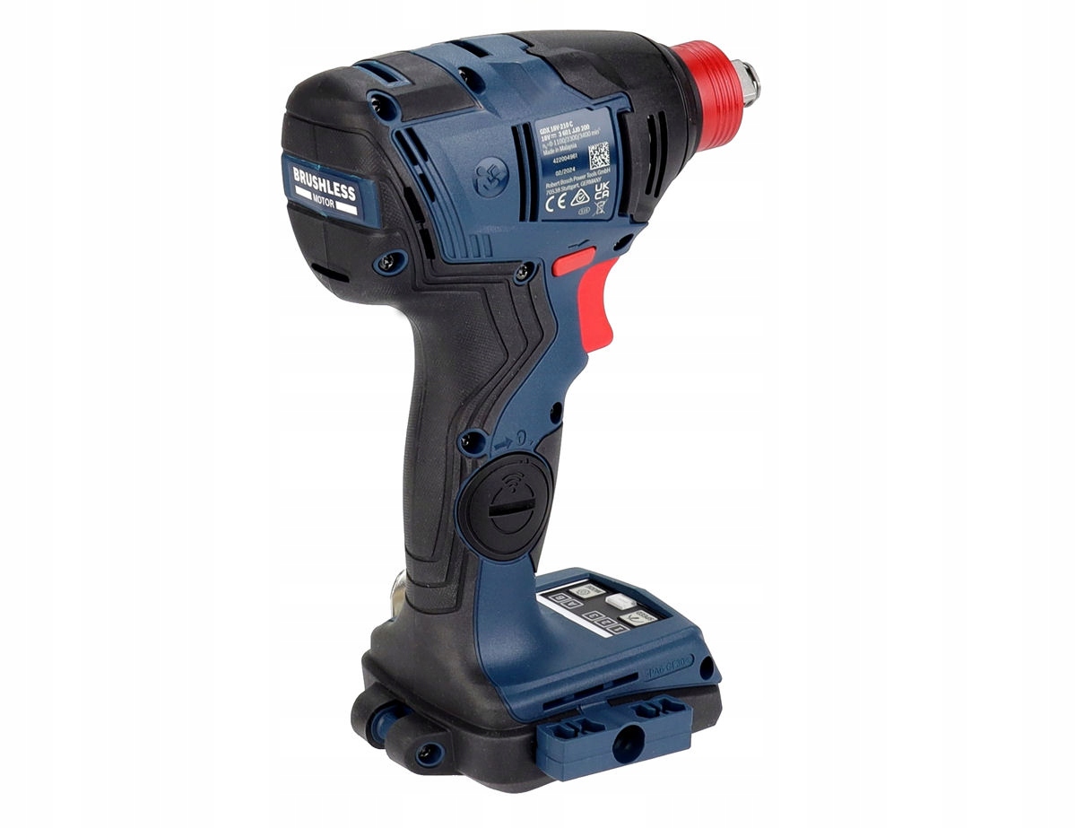 KLUCZ UDAROWY 210 Nm GDX 18V-210 C BOSCH korpus body Rodzaj silnika silnik bezszczotkowy