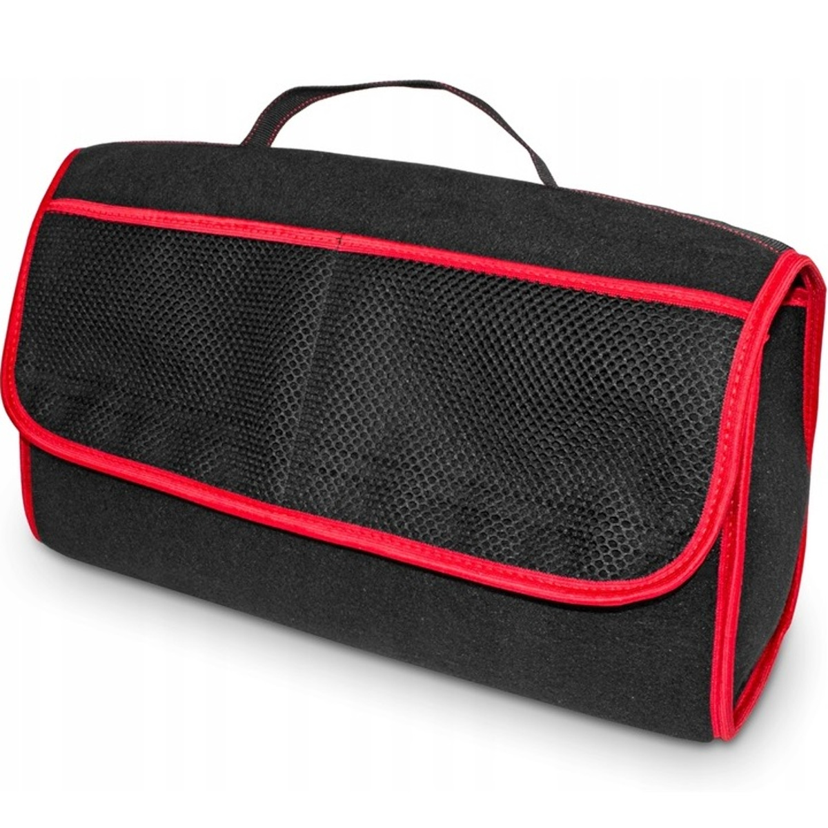 Torba Do Bagażnika Organizer Filc Mocny Rzepy Antypoślizgowe Gruba Kuferek