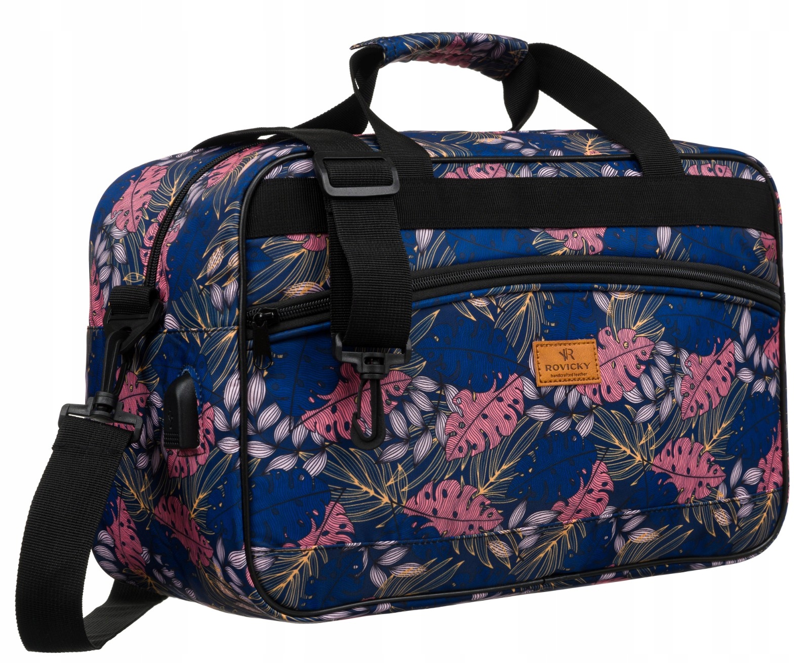 Torba podróżna do samolotu 40x20x25 Rovicky bagaż podręczny Ryanair Wizzair