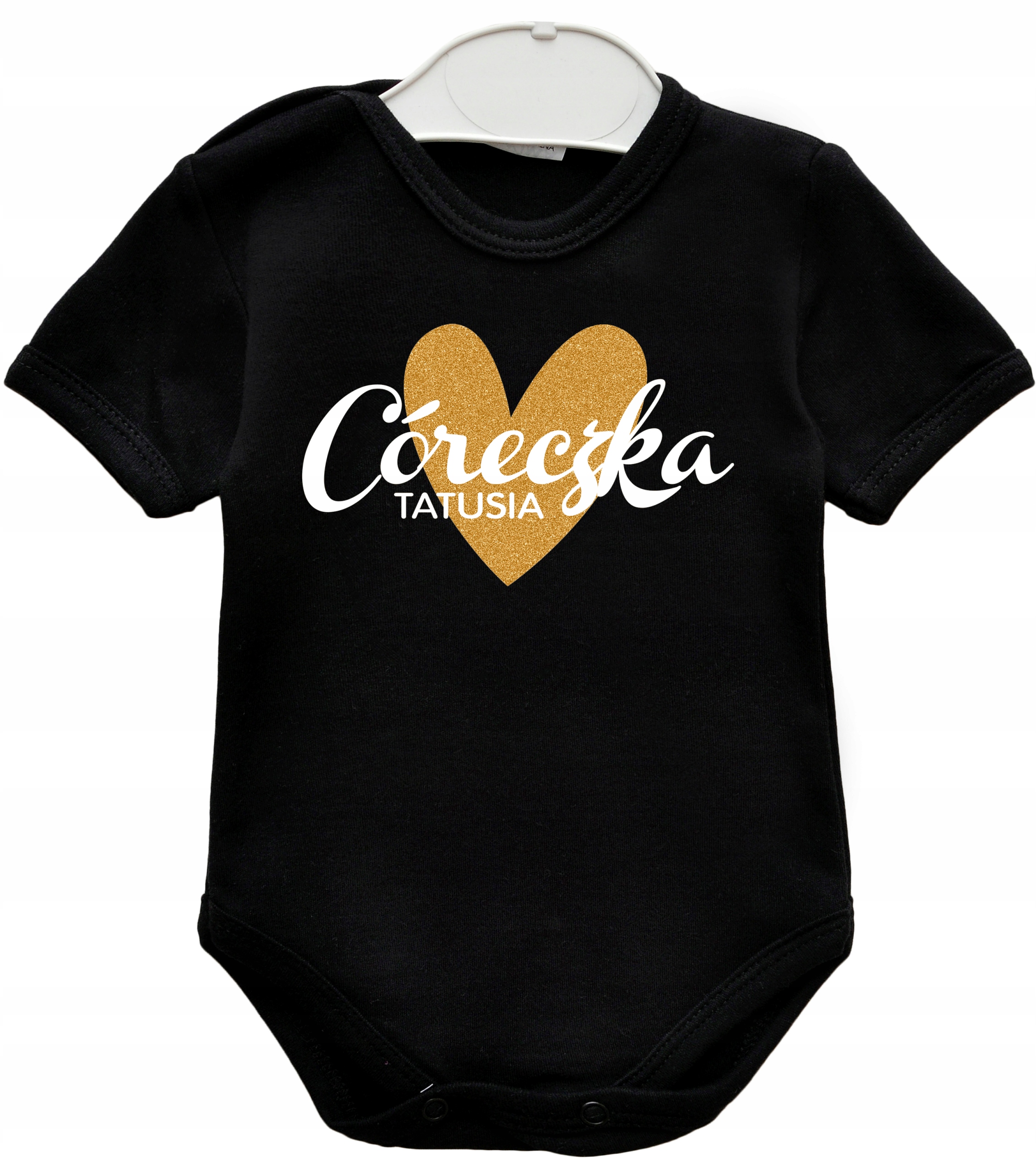 

Body kr. rękaw Córeczka Tatusia Brokat r. 68