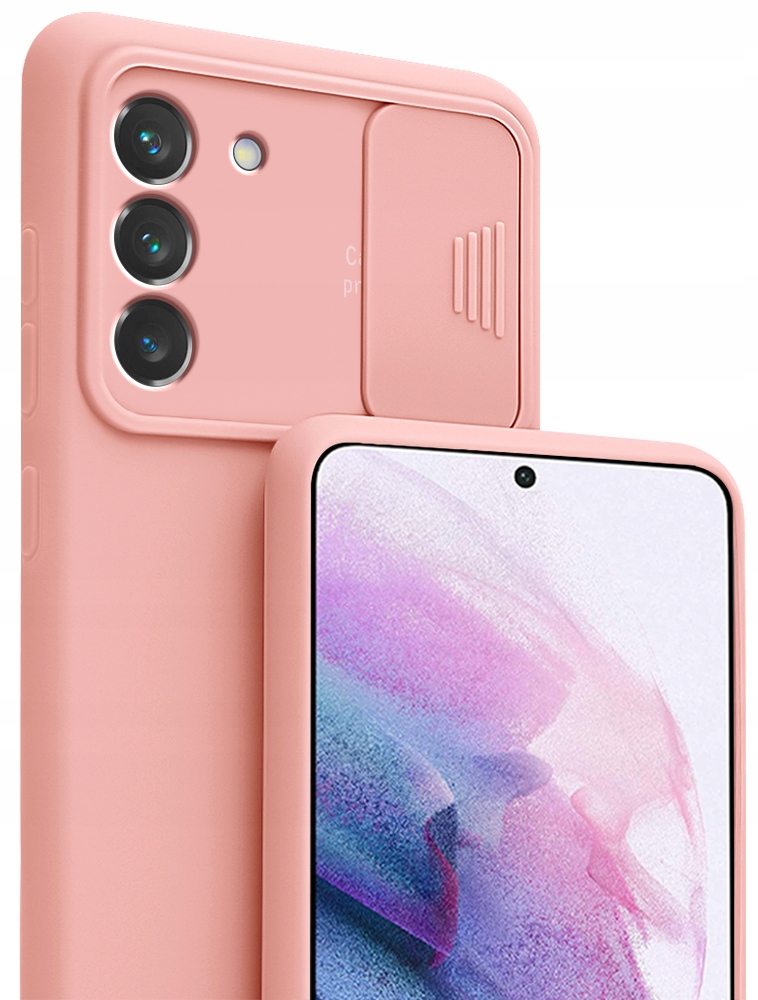 

Etui Silicone CamShield Szkło do Samsung S22