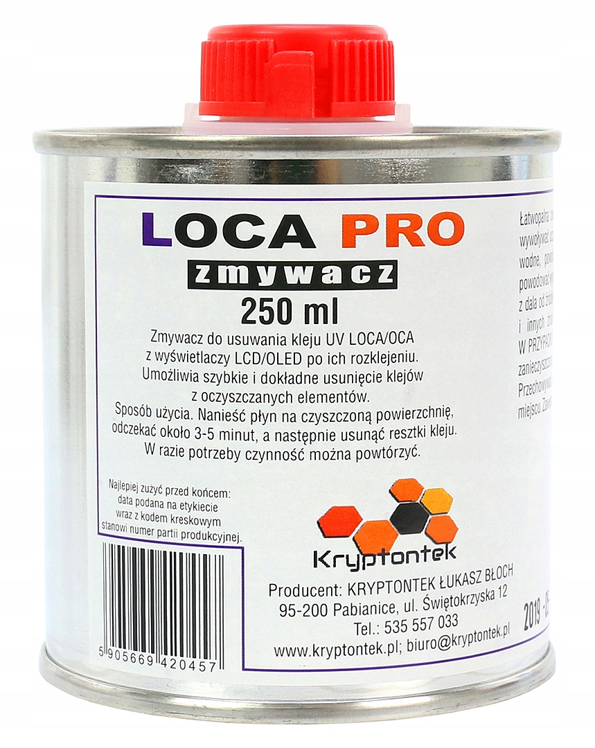 

Dyspergator Zmywacz Do Kleju Oca Loca Pro 250ml M