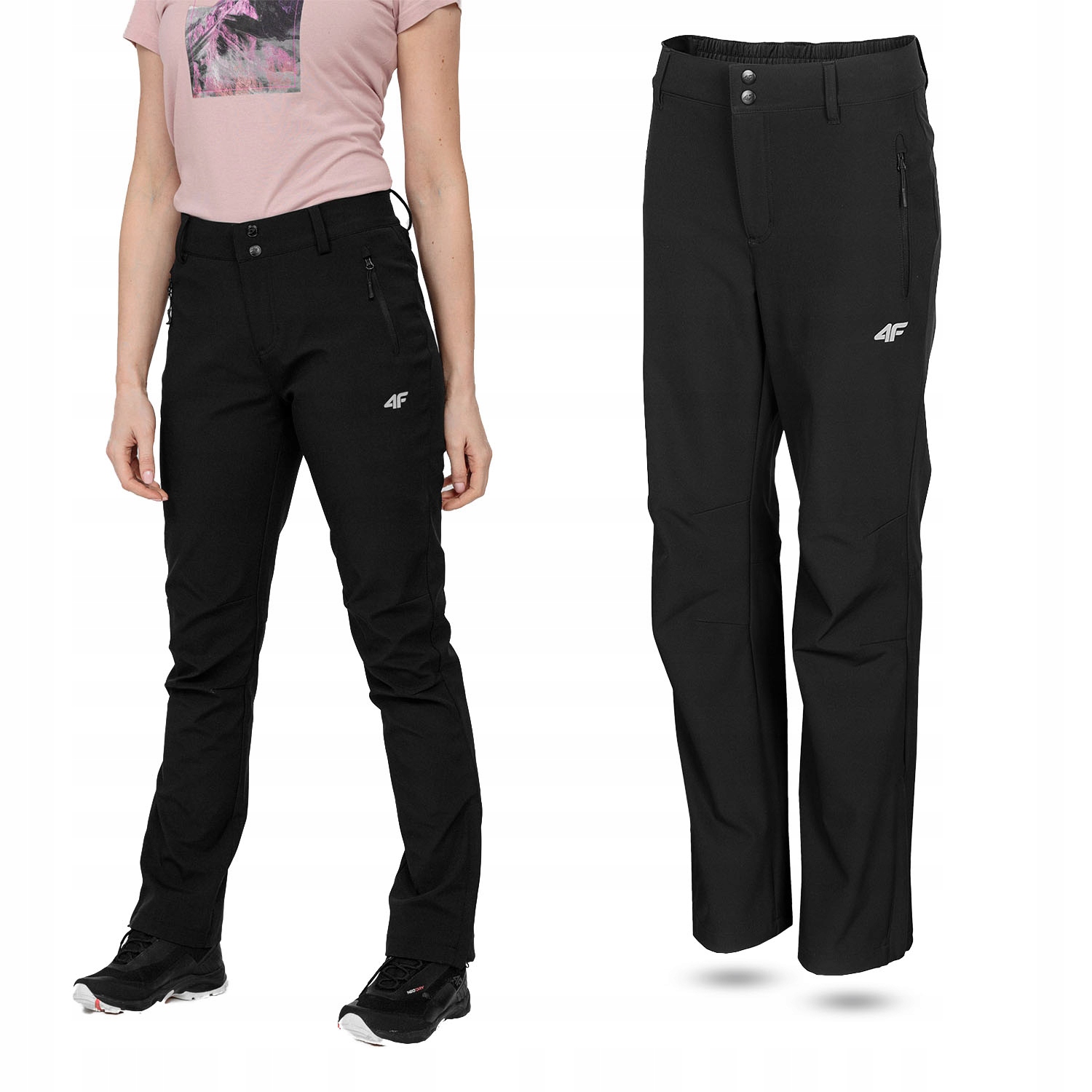 Spodnie Damskie 4FH4L22-SPDT001 r. XXL