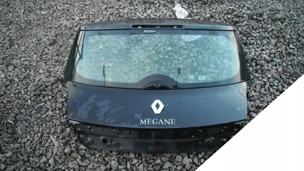 RENAULT MEGANE 3D 5D 02-06 KLAPA TYLNA Z SZYBĄ