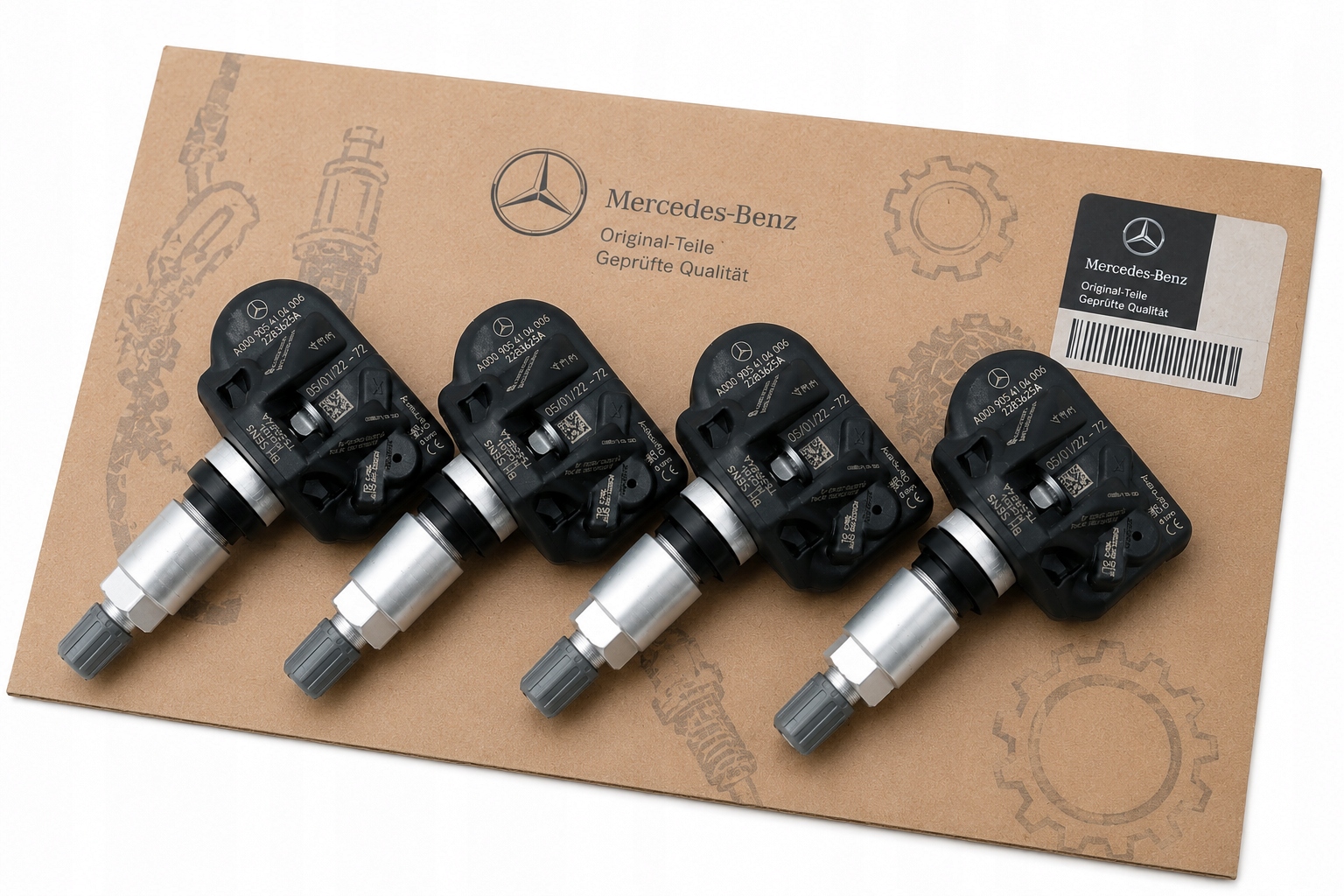 A0009054104 A0009057205 Snímače tlaku Pneumatik Pro Kola Mercedes Sprinter