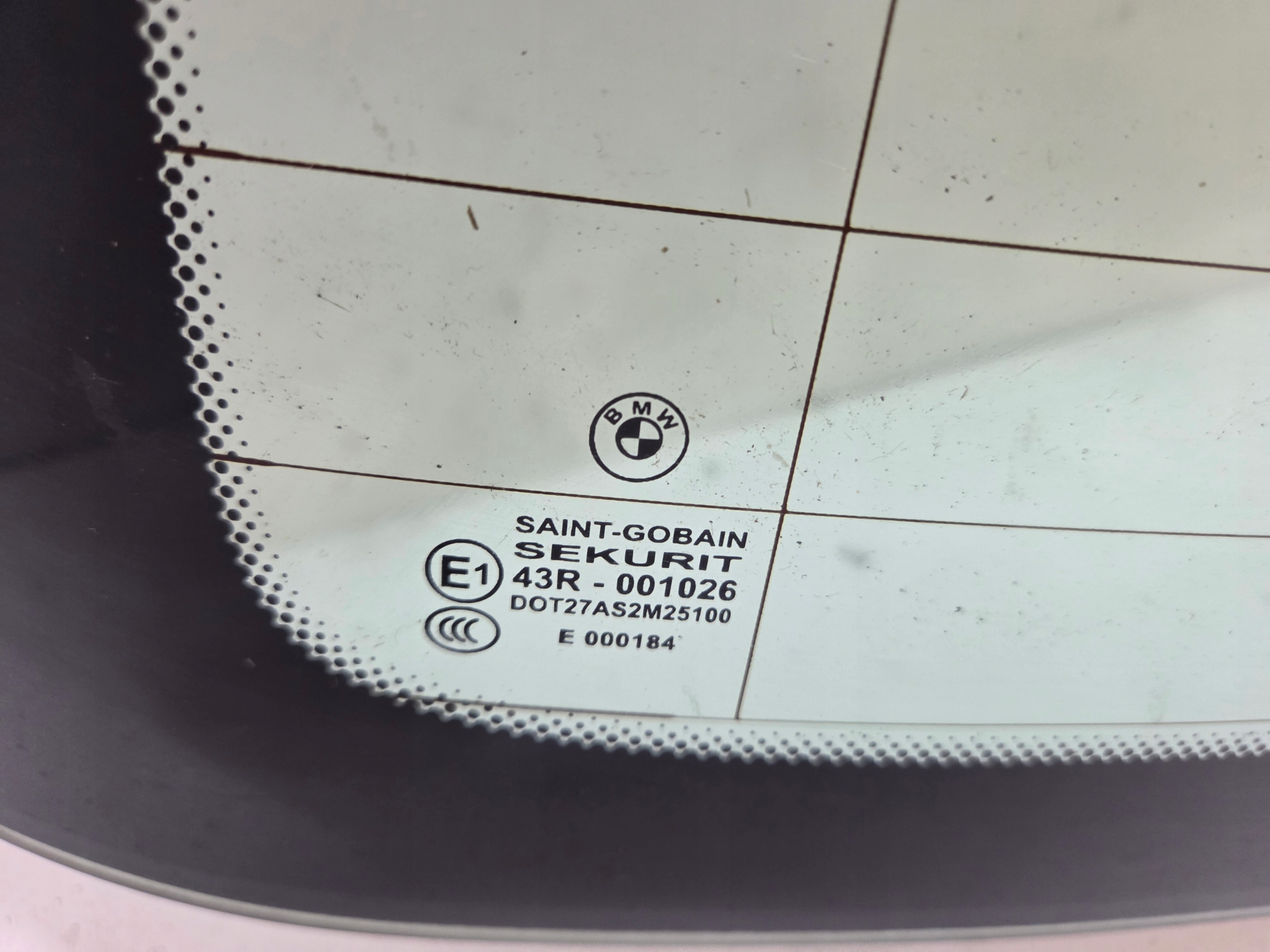 VETRO finestrino posteriore BMW E61