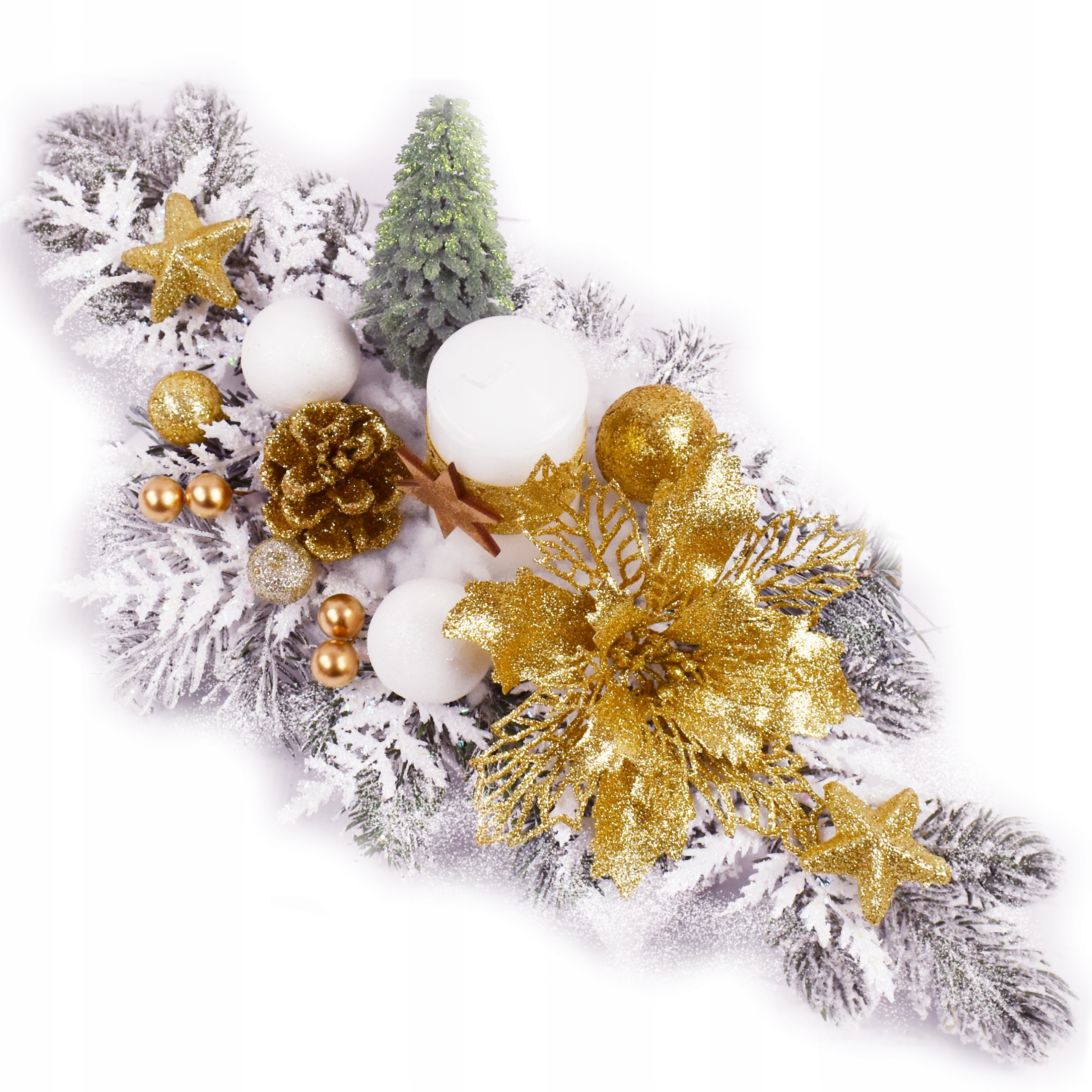 

Piękny stroik świąteczny Boże Narodzenie dekoracja