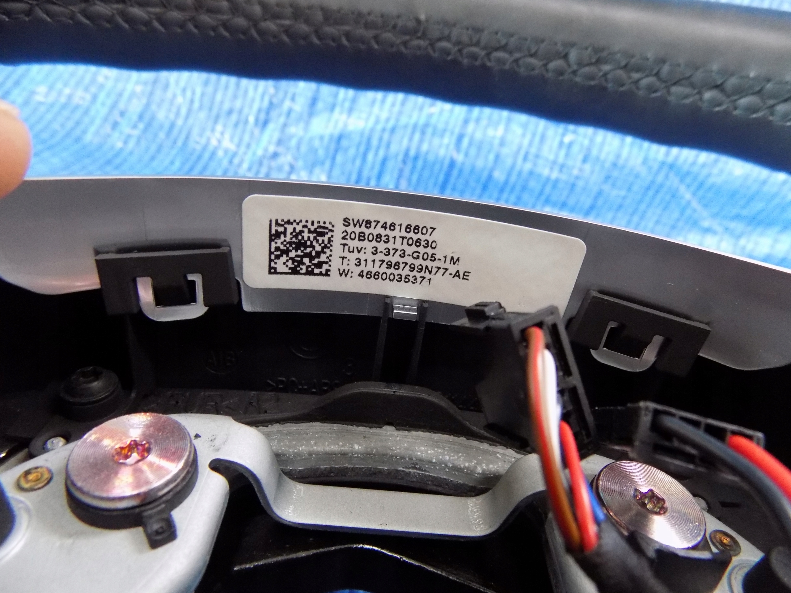 steering wheel, MULTIFUNKCJA with shifting m-packet BMW X5 G05 45E 20R