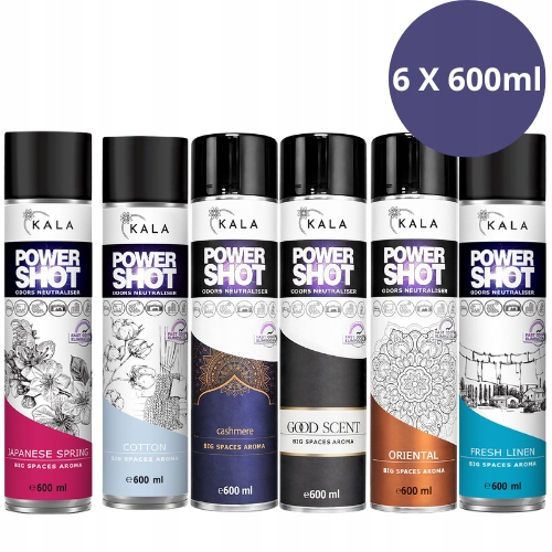 Levně Kala Sada One Shot 6x600 ml Nejkrásnější vůně