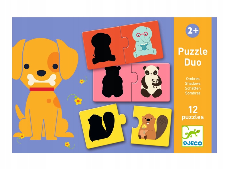 

Djeco Puzzle Duo Cienie od 2 lat