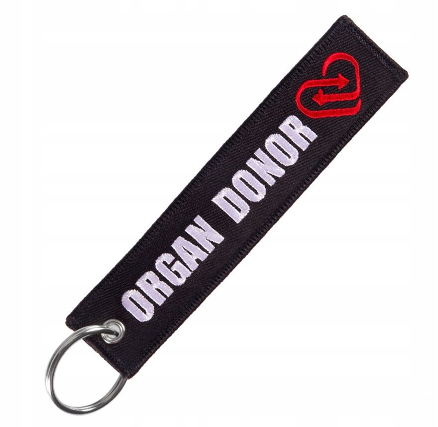 

Brelok Organ Donor zawieszka do kluczy