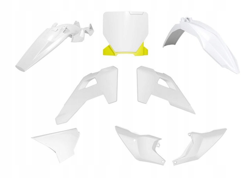 Racetech Sada Plastov Husqvarna Tc 85 25 Farba Oem Biela Žltá