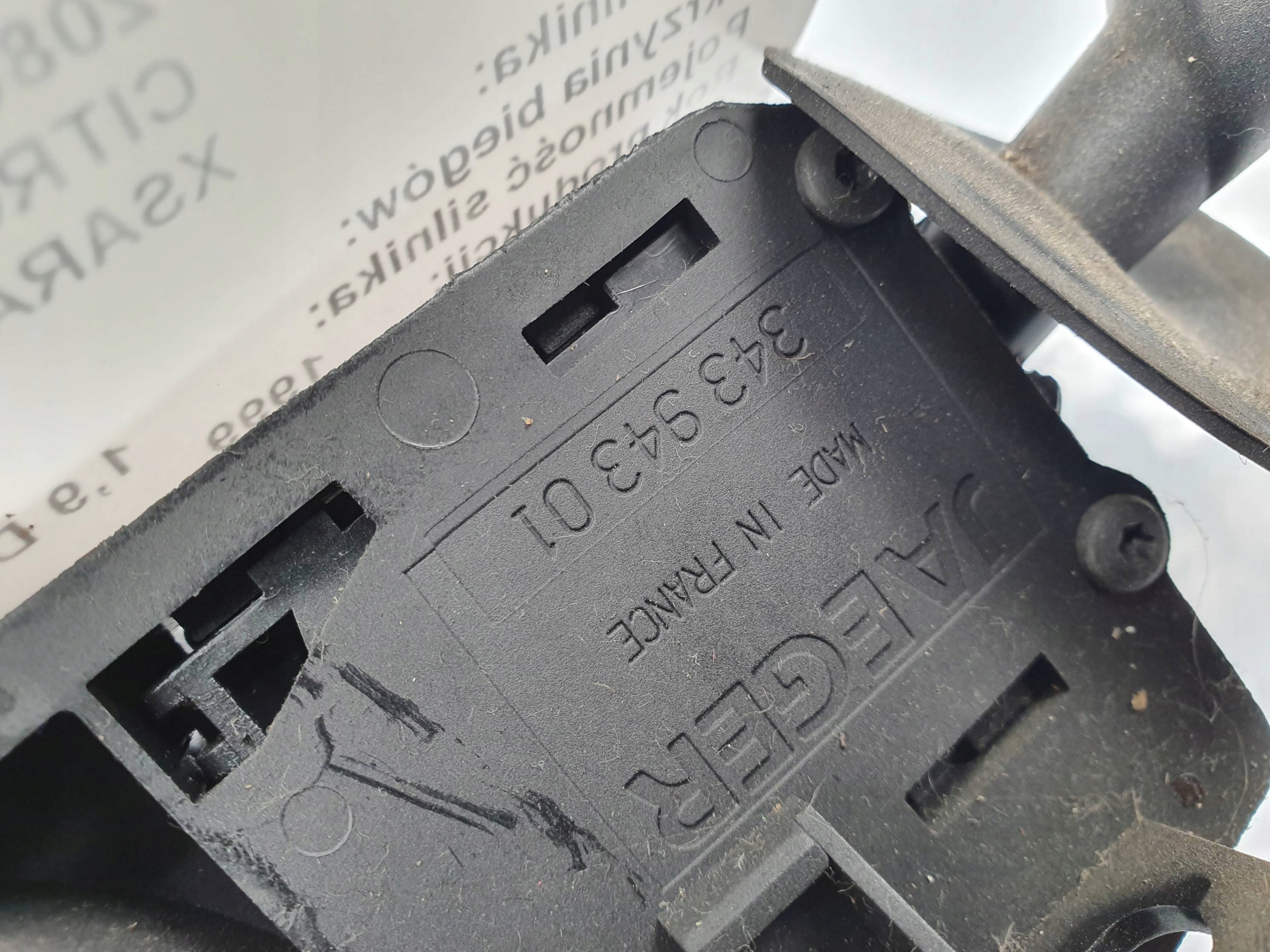 DEVIO LUCI TERGICRISTALLO TERGI 96247561ZL CITROEN XSARA